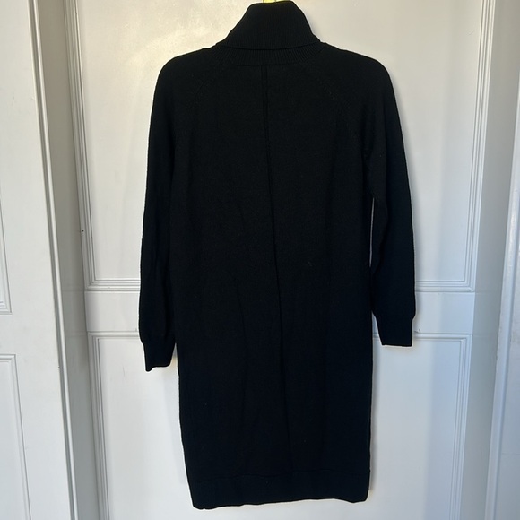 One Grey Day Black Revolve Rassi Midi Turtleneck Sweater Dress XSMALL - Picture 8 of 8